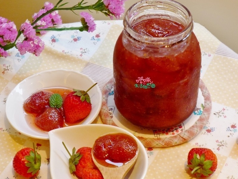 手作草莓果酱的做法