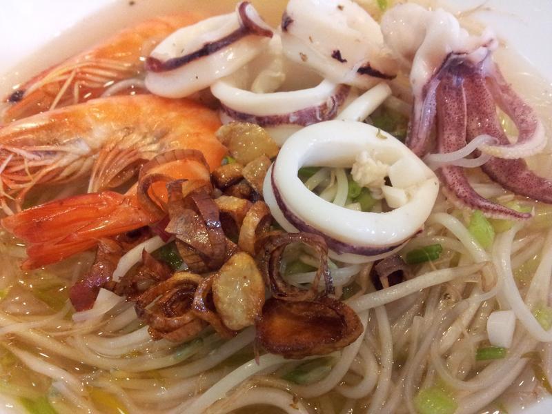 透抽米粉汤的做法