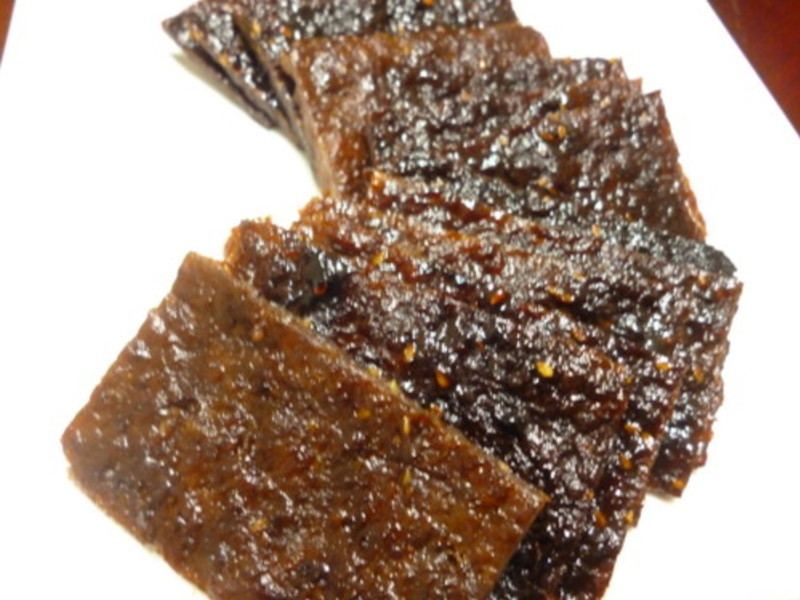 年节零食 自制肉脯干的做法