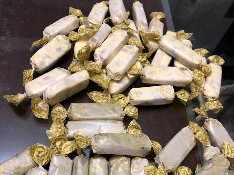 原味抹茶牛轧糖的做法