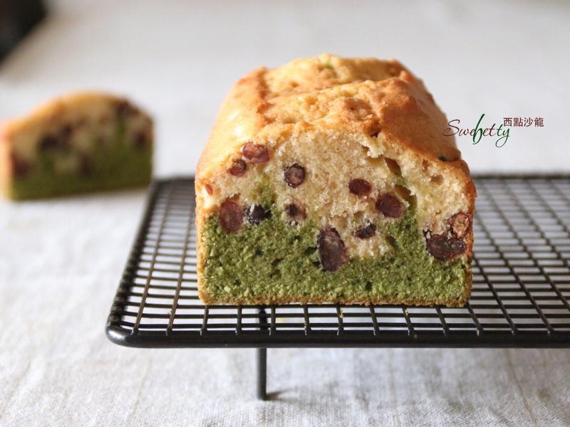 双层抹茶红豆磅蛋糕的做法