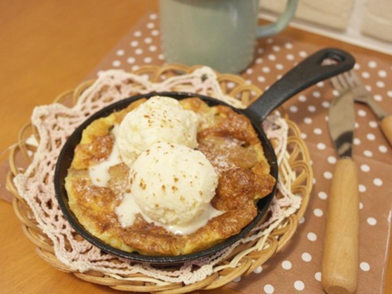 肉桂苹果烤饼佐冰淇淋-冷热交集味蕾享受?的做法