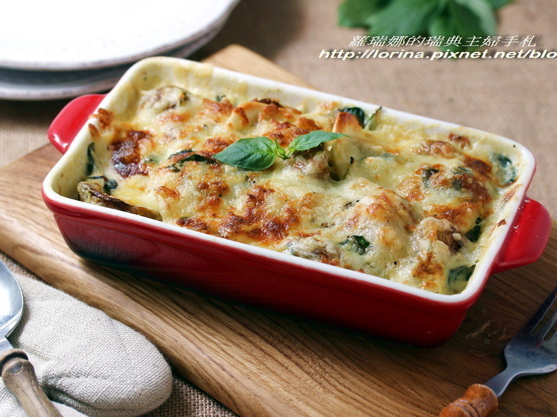 萝勒奶酱焗烤水饺的做法