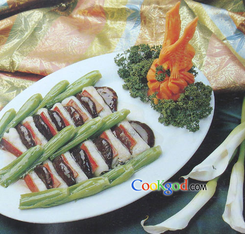 麒麟酿竹笙的做法