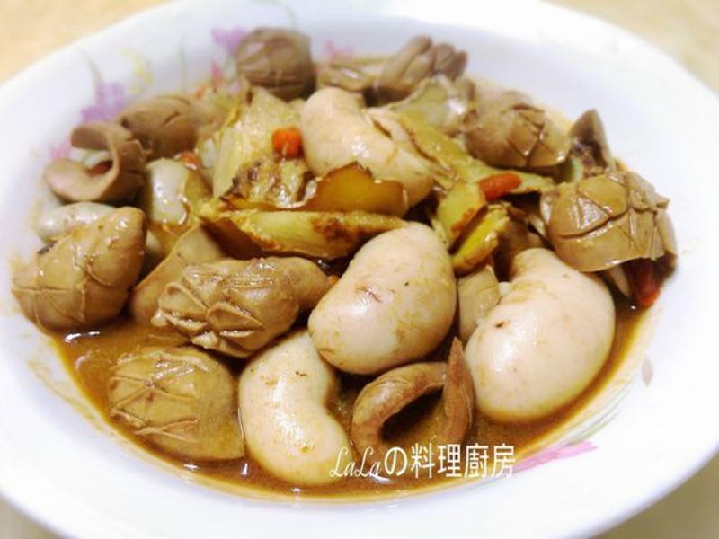 麻油腰子鸡胇的做法