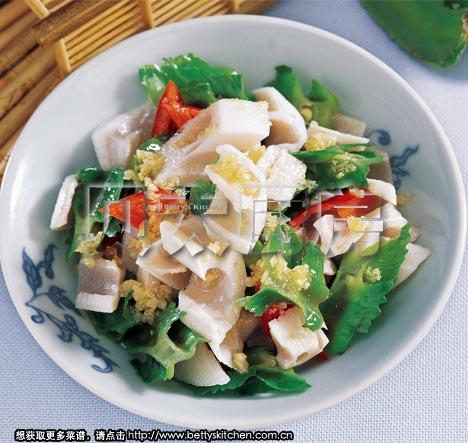 蒜茸双丁的做法