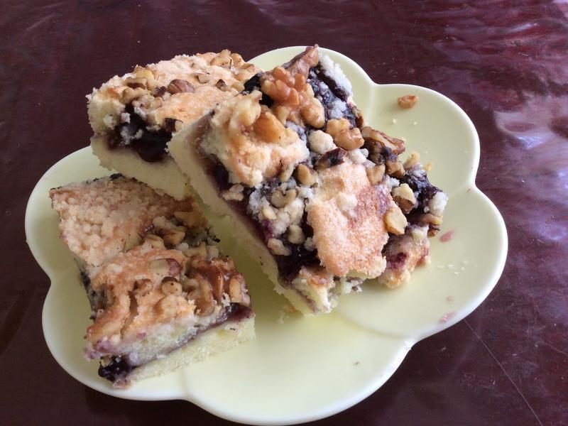 蓝莓奶酥蛋糕的做法