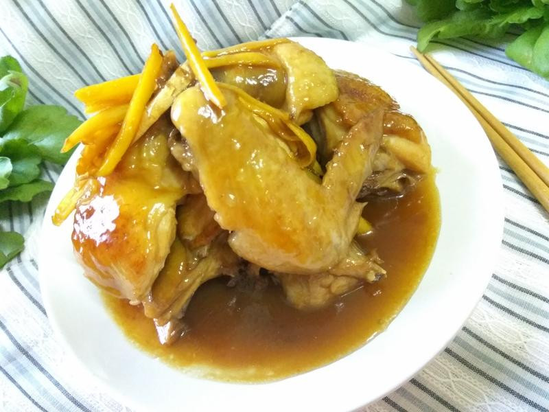 黑醋酱烧鸡的做法