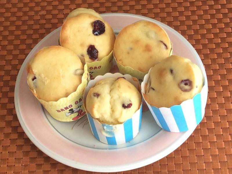 蔓越莓乳酪马芬的做法