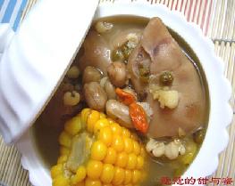美容蹄花汤的做法