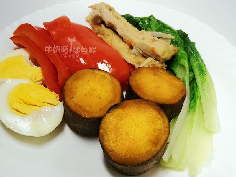 蒸地瓜餐的做法