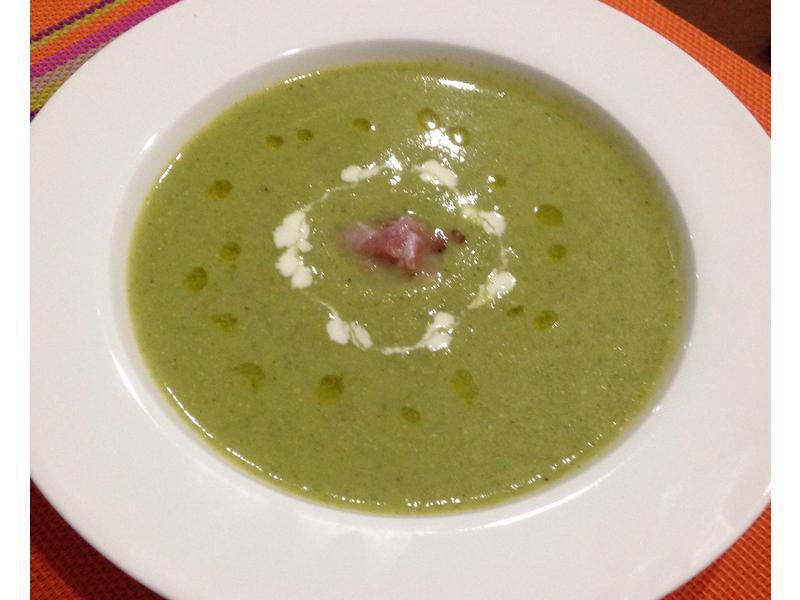 绿花椰起司浓汤的做法