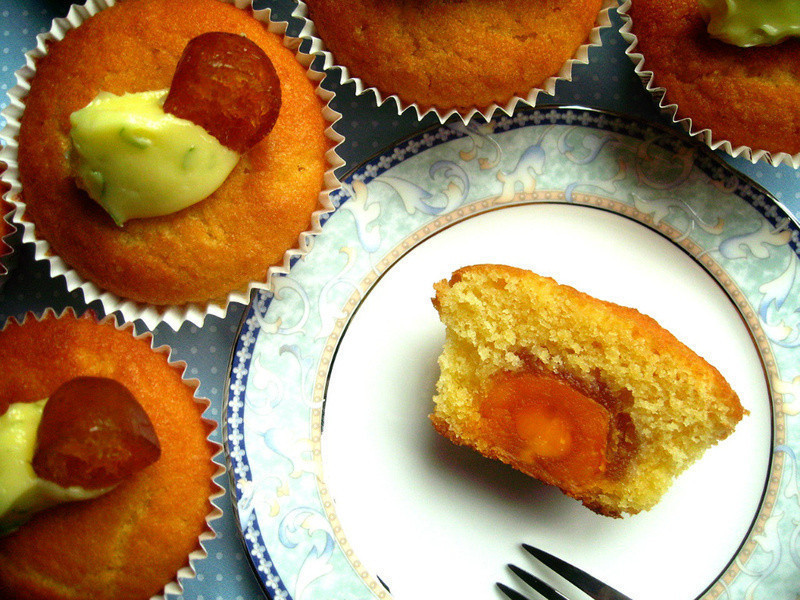 黄金明月杯子蛋糕的做法