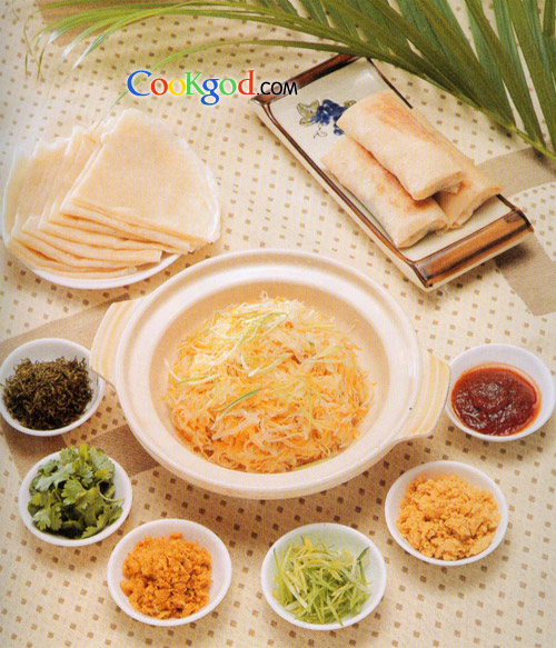 五味薄饼的做法