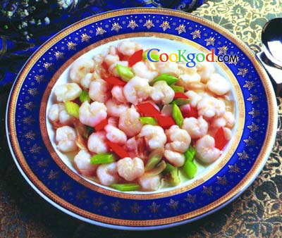 百年好合(西芹百合虾仁)的做法