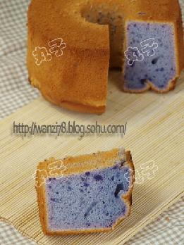 紫薯戚风的做法