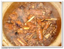 沙锅啤酒鹅的做法