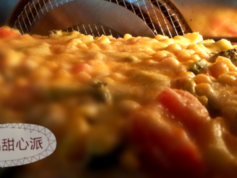 纯手工田园披萨的做法