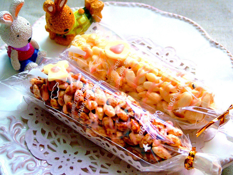 结婚小礼~巧克力米花棒的做法