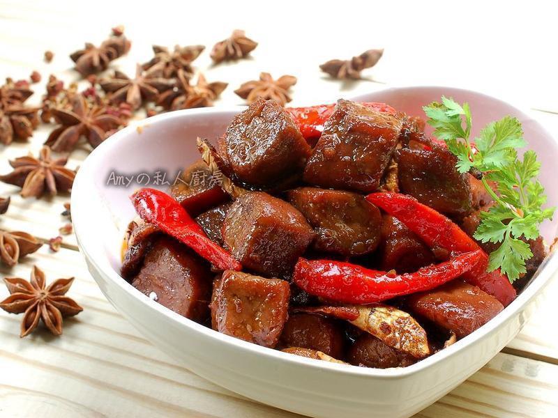 【五香麻辣豆干】的做法