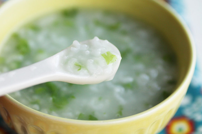 清理肠胃【青菜粥】的做法