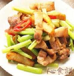 五花肉炒豆干的做法