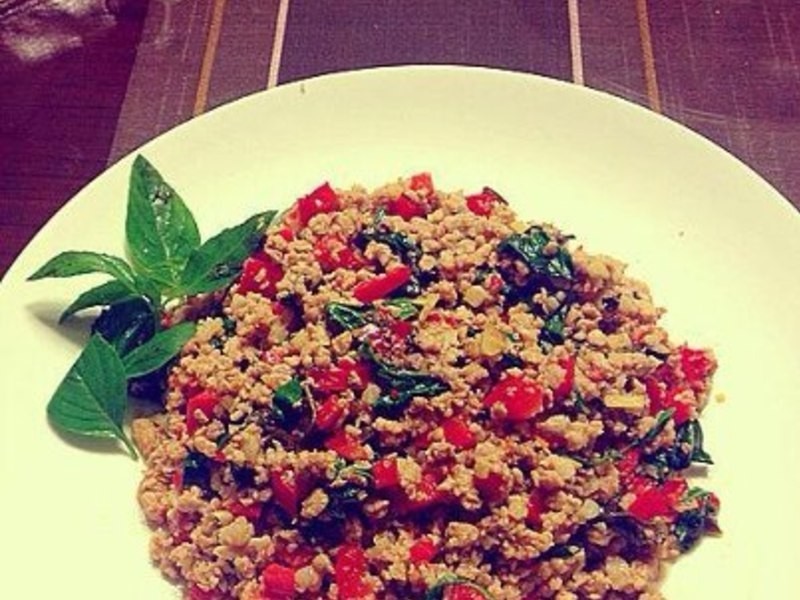 泰式打抛肉的做法