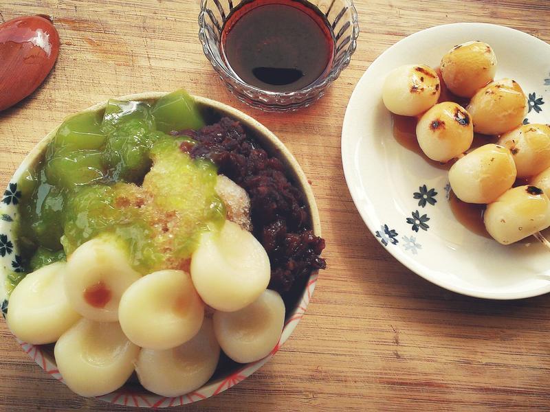 白玉团子×抹茶红豆冰的做法