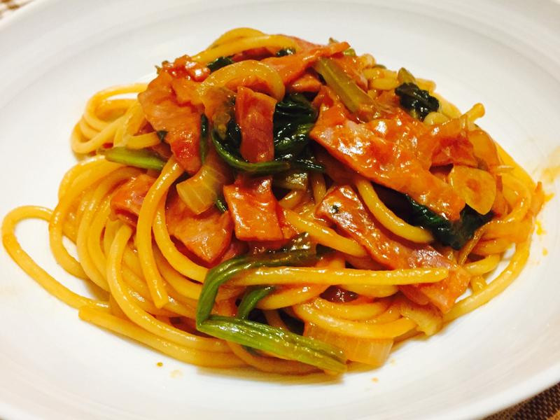 日式拿坡里义大利面的做法