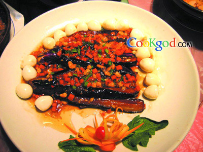 鸭酱茄子皮的做法