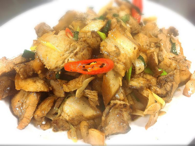 五香咸猪肉的做法