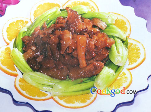 红烧牛蹄筋的做法