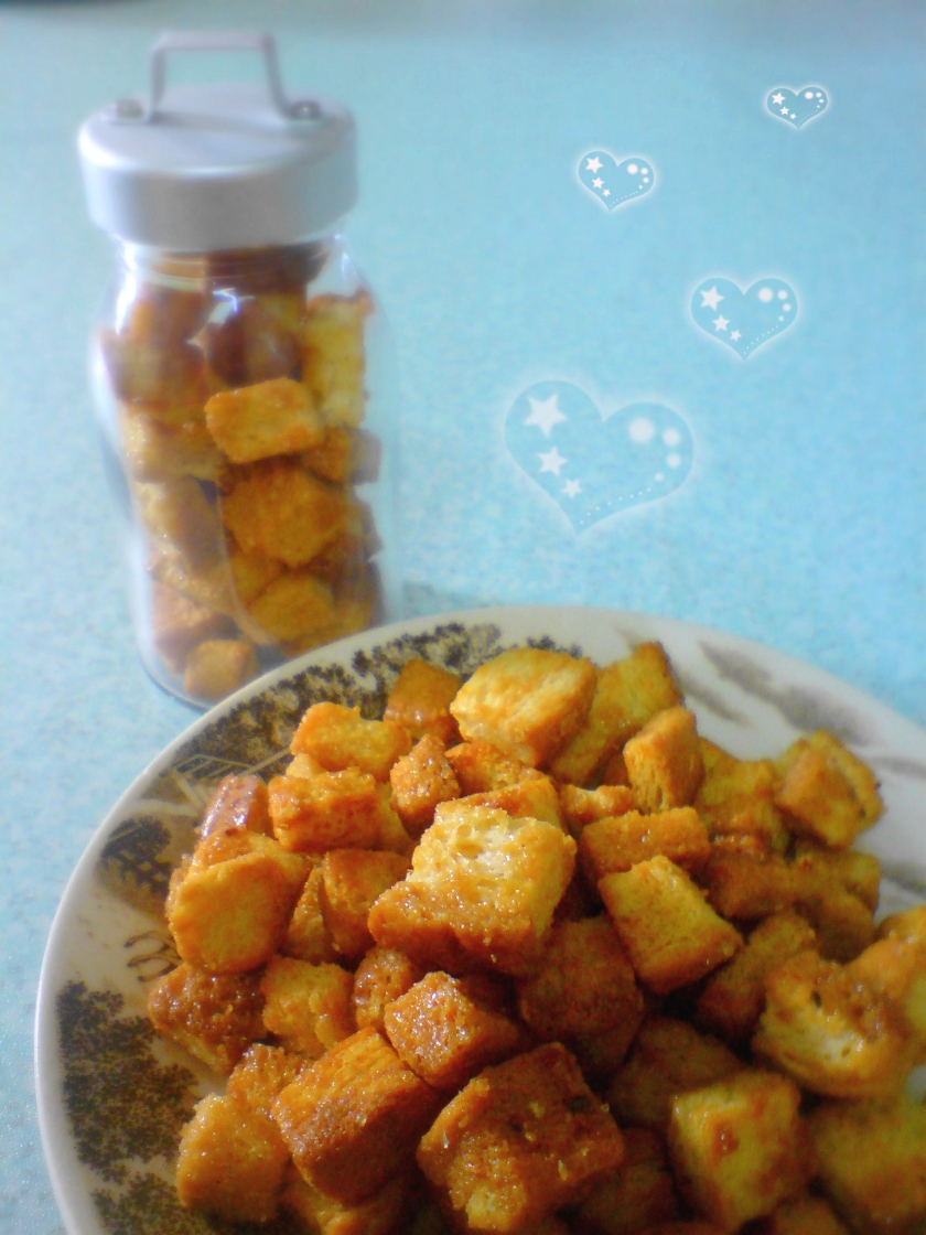 蜂蜜面包干的做法