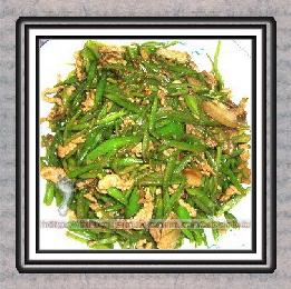 肉炒豆角的做法
