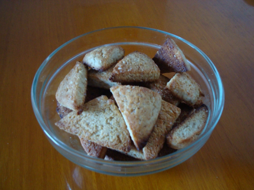 蜂蜜燕麦三角饼的做法