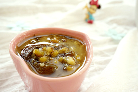 清润甘甜沁人心脾的海带绿豆沙的做法