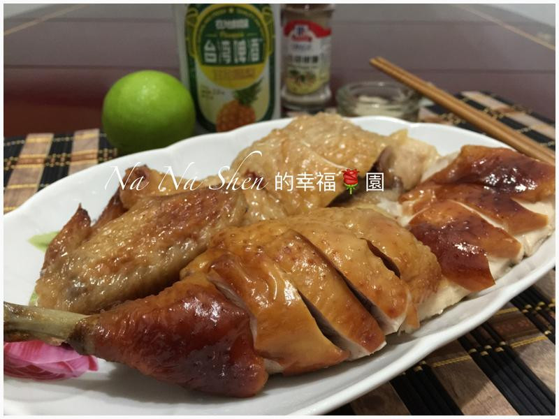 柠檬脆皮烤鸡的做法