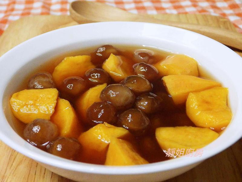 芋泥包心粉圆的做法