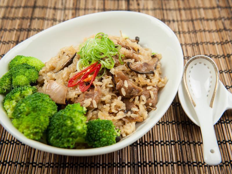 干贝鸡肉饭的做法