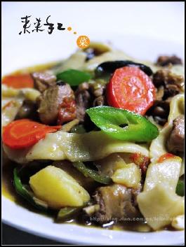 美味大盘鸡的做法