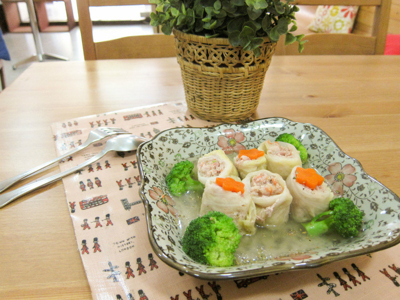 吴双の爱妻料理【趁热品尝】健康的高丽菜卷吧的做法