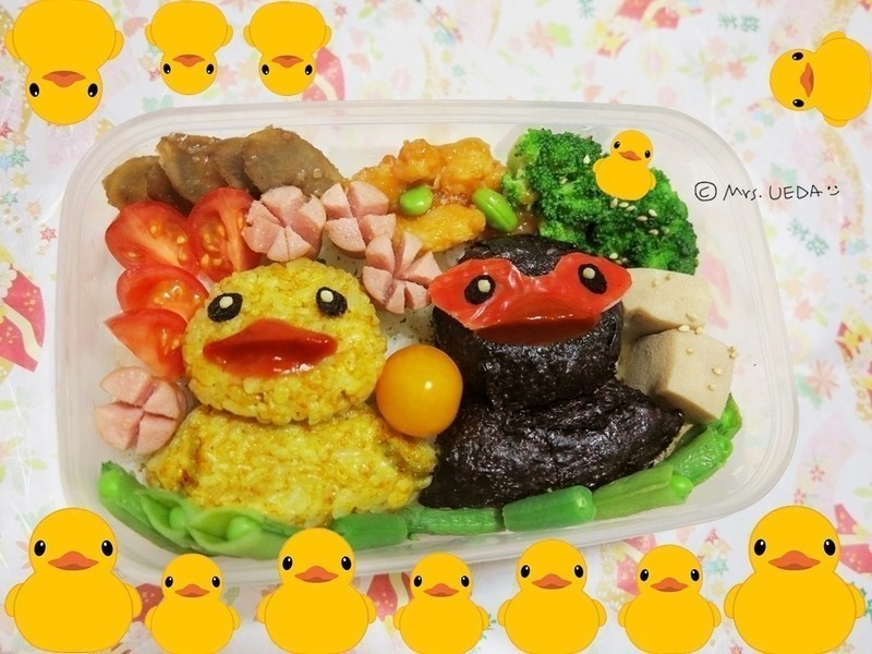 便当?( 黄色小鸭V.S姜母鸭篇)的做法