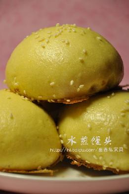 水煎馒头的做法