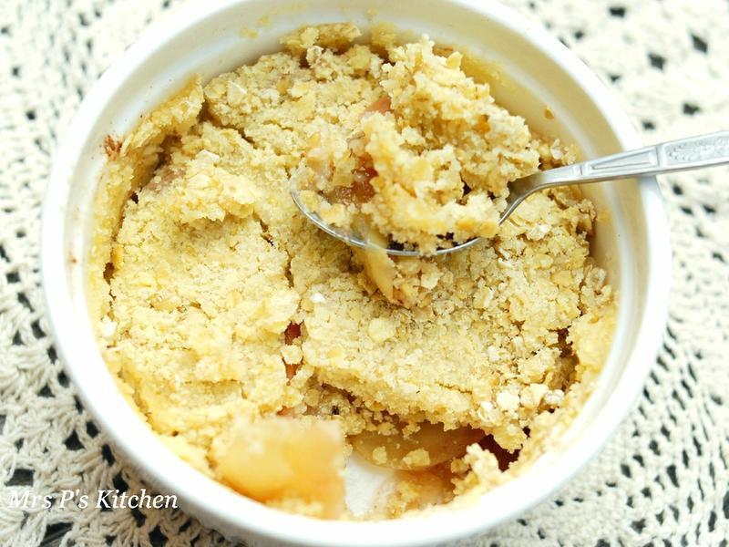 微波炉四分钟 - 苹果奶酥的做法