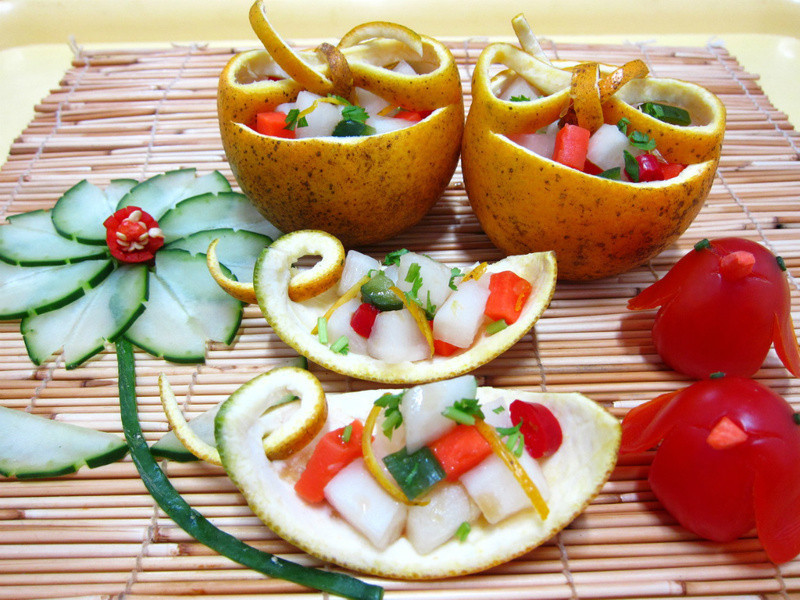 梅香渍萝卜皮的做法