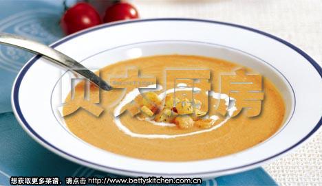 番茄冷汤的做法