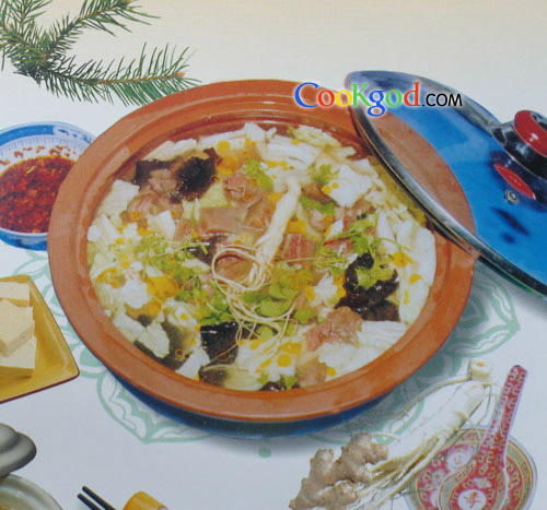 人参羊肉火锅的做法