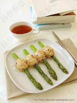 鸡肉酿芦笋的做法