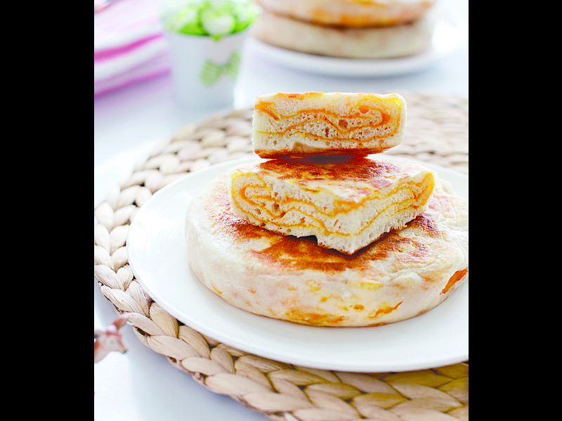 《妈妈的味道!幸福百变面点》南瓜烙饼的做法