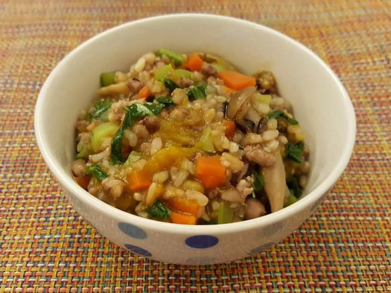 宝宝副食:肉末菜饭的做法